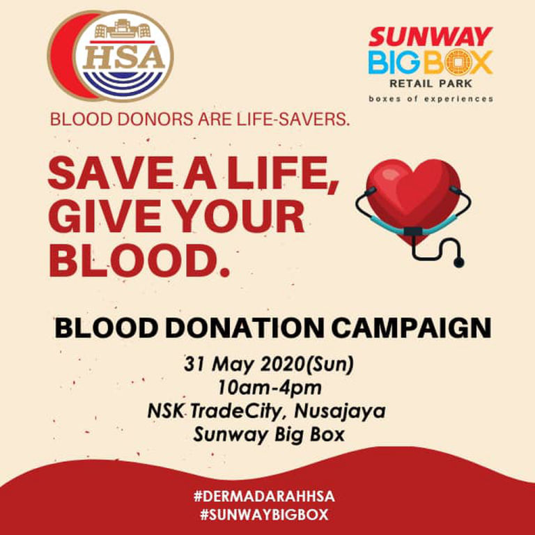 Blood Donation Campaign @ Sunway BigBox Mall