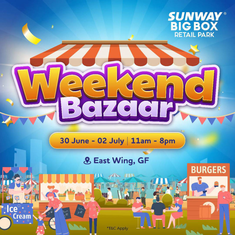 Weekend Bazaar Sunway Big Box Sunway Bigbox Mall