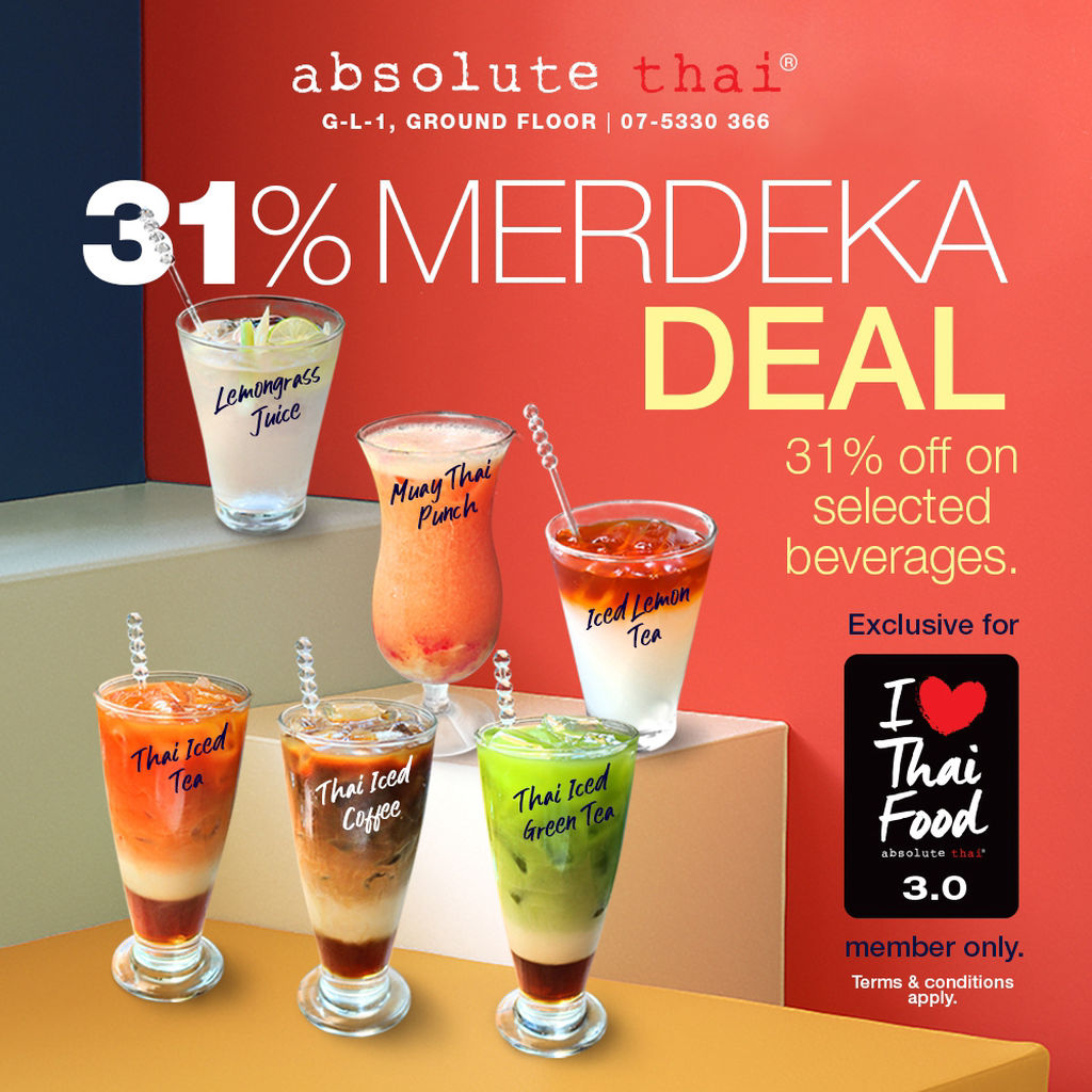 31% Merdeka Deal Campaign by Absolute Thai @ Sunway BigBox Mall